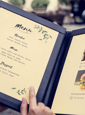 Restaurant Menu Design